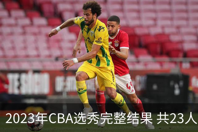 2023年CBA选秀完整结果 共23人被选中历史次高
